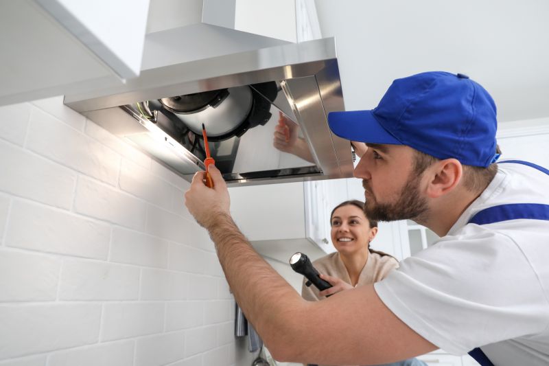 Kitchen Hood Installation