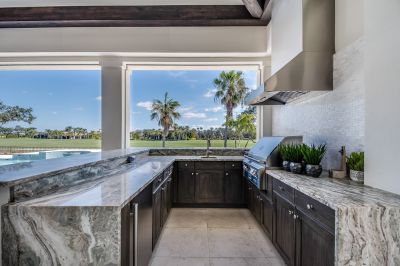 Outdoor Kitchen Renovation in Katy, TX